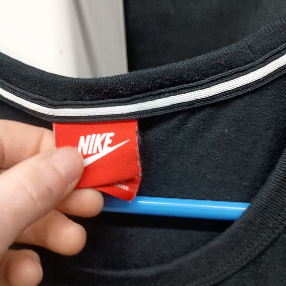 Nike Black Logo Tank Top Athletic Wear - Picture 3 of 12